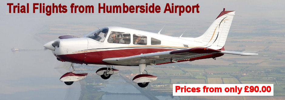 trial flying lesson at humberside airport